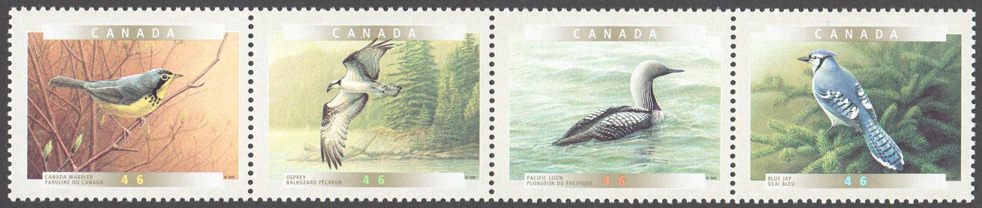 Canada Scott 1842a MNH Strip (A7-1) - Click Image to Close